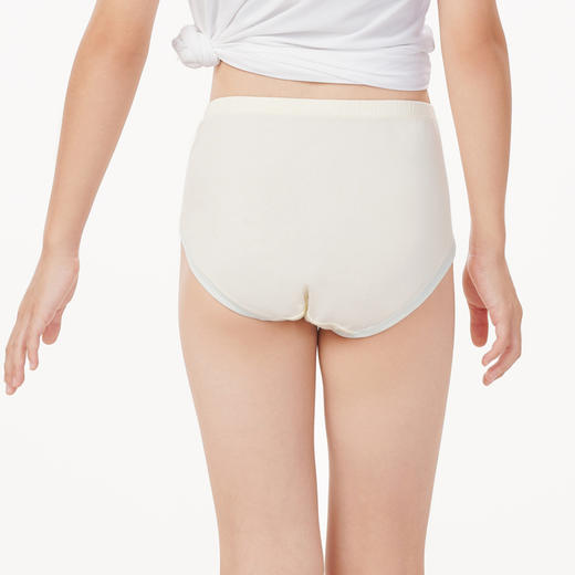 都市丽人眯雅佳基础系列纤柔绵女童内裤女童人棉童装内裤三角裤三角女童内裤JK4601 商品图3