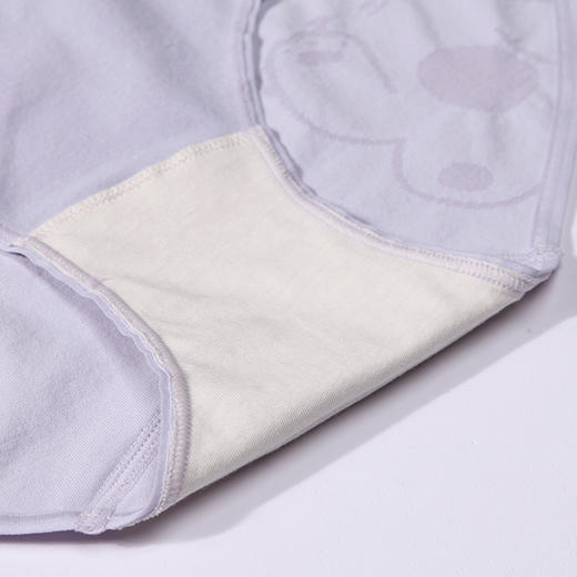 都市丽人基础一体美臀一体无缝内裤女锦氨女士内裤低腰平角内裤LK45B6 商品图8