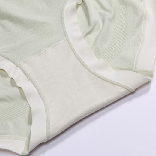 都市丽人基础系列宽版包覆内裤女无缝面料女士内裤中腰三角内裤LK42A4 商品图8