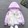 男女童外套春球薄款中大童宽松休闲连帽冲锋衣夹克儿童春秋外穿 商品缩略图2