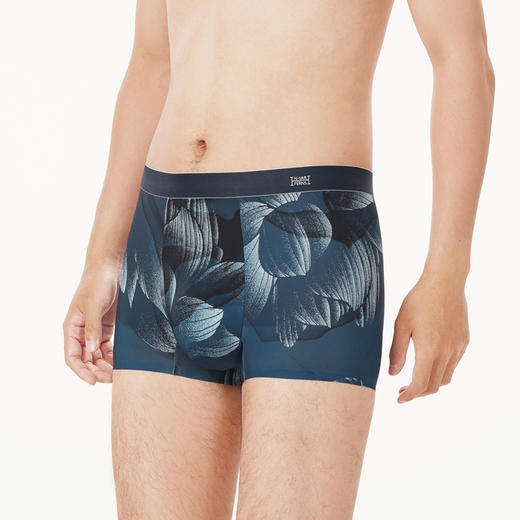 都市丽人都市锋尚铂金舒适男士平角裤男凉感冰丝男士内裤无锦纶平角FK44A5 商品图2