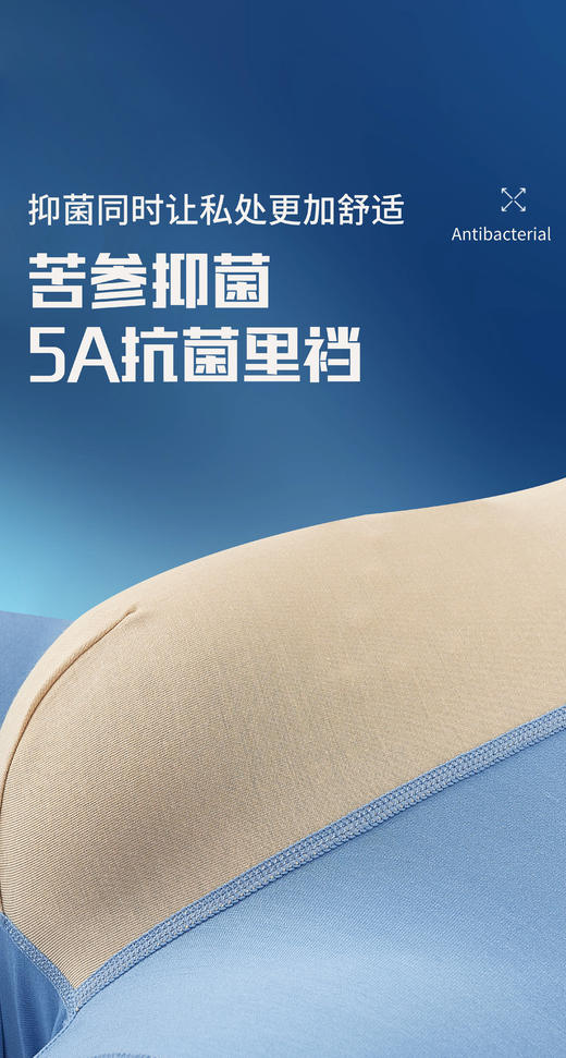 男士莫代尔包头明筋按摩内裤系列8754/23965/93965 商品图8