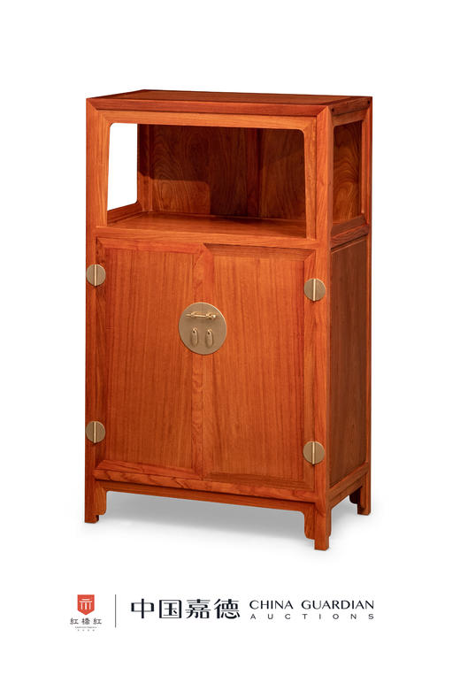 红桥红  家具严选  缅甸花梨(大果紫檀）  【126 小号素面 万历柜】 商品图1
