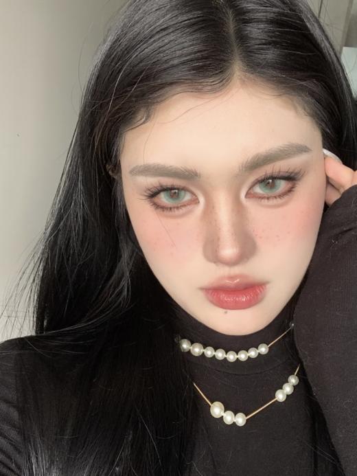 mimipark 半年抛 爱丽丝游/瑰丽画卷/知名浪漫 绿/紫/粉 14.5mm 两片装 商品图3