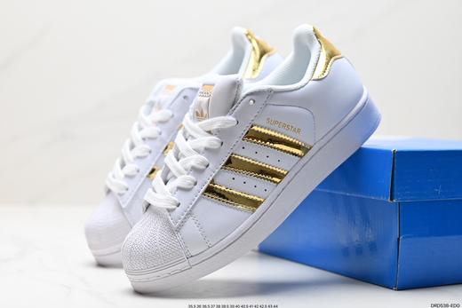 阿迪达斯Adidas Originals Superstar三叶草贝壳头经典低帮百搭休闲运动板鞋B27140男女鞋 商品图7