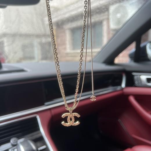 D049香N儿经典双C项链 商品图1