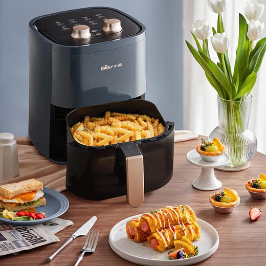 【安达联帮&小熊】空气炸锅QZG-E12Z6（厂家直发）
 商品图2