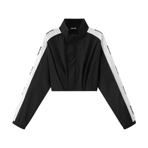 YKYB短款防晒服女2025夏季新款时尚运动风廓形收腰显瘦上衣短外套 商品图3