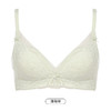 都市丽人自然舒适3D花形杯内衣女蕾丝文胸AB杯3/4杯双厚度无钢圈三排扣LB41C4 商品缩略图9