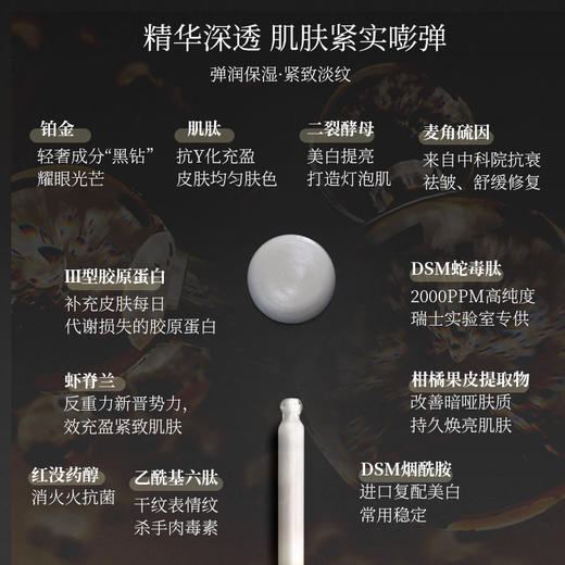 浓度升级8%铂金精华细胞抗衰精纯人源3型胶原强屏障淡纹饱满30ml 商品图1