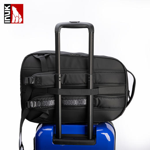 INUK轻便14寸电脑包环保时尚大容量防水通勤男女考研双肩包 商品图3