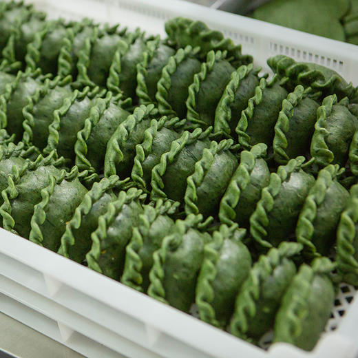 雪菜春笋艾饺 鲜香上市 春天的味道 商品图0