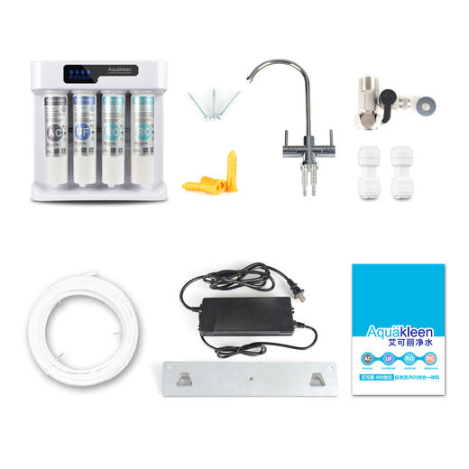 艾可丽赫斯提亚4家用净水器自来水过滤家用直饮RO反渗400G净水机 商品图1