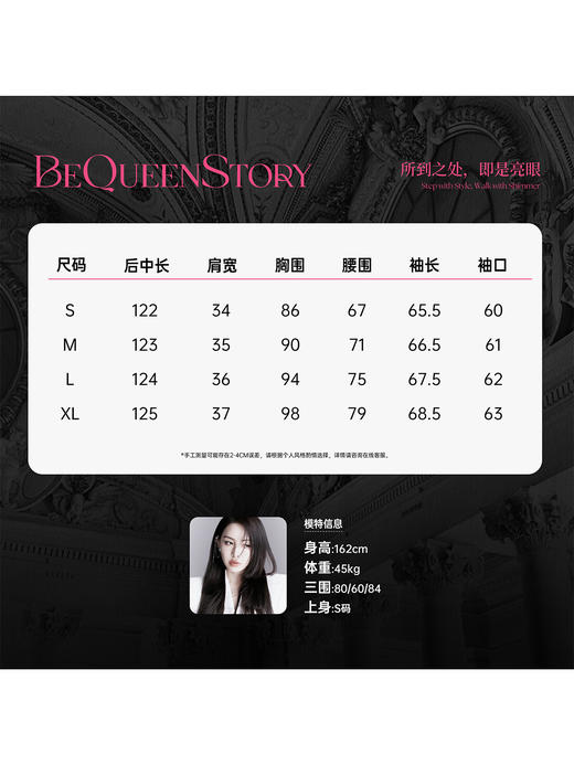 BeQueenStory【晴空鸢尾】重工印花炫彩钻烫银气质优雅复古连衣裙 商品图6