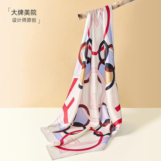  【3-5天发货】「比亲吻更柔软」钱皇 桑蚕丝丝巾 小方巾/中方巾/大方巾/超大方巾/沙滩巾 商品图11