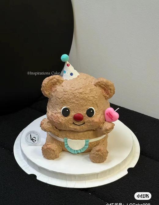 网红ins黄油熊卡通蛋糕-低糖处理无添加 商品图2
