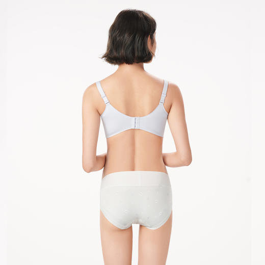 都市丽人快乐妈咪孕哺内衣女蕾丝文胸BC杯适穿3/4杯薄款无钢圈三排扣LB42L2 商品图4