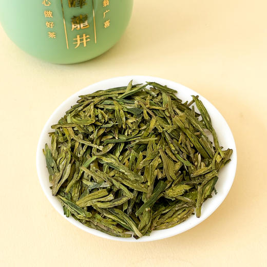 西湖龙井2024年新茶杭州翁家山特级A+（50克吉祥单瓷） 商品图3