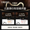 贝易皇室儿童三轮车脚踏1—5岁宝宝可踏遛娃神器手推车折叠轻便【会员下单送头盔+杯架+挂包】 商品缩略图1