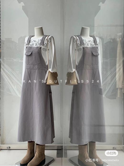 女背带牛仔裙B2D6259 商品图0