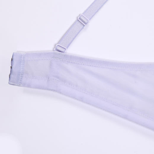 都市丽人自然舒适内衣女蕾丝文胸B杯适穿3/4杯中厚无钢圈三排扣LB41C5 商品图9