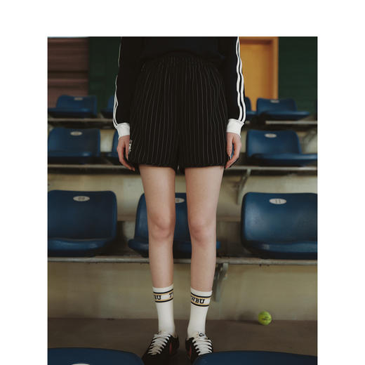 TeenieWeenie小熊卡通条纹短裤女夏季女休闲裤TTTH246413N 商品图1