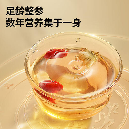 【正宗同仁堂品牌】北京同仁堂 青源堂 吉林长白山 人参5支  50克 礼盒高度洁净 原皮烘制 足龄生晒参SY 商品图6