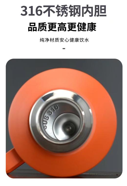 优雅叶一乐 大容量2L保温茶壶便携旅行焖茶壶 商品图2