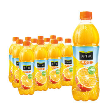 可口可乐（Coca-Cola）美汁源Minute Maid 果粒橙 橙汁果汁饮料 450ml*12瓶 商品图4