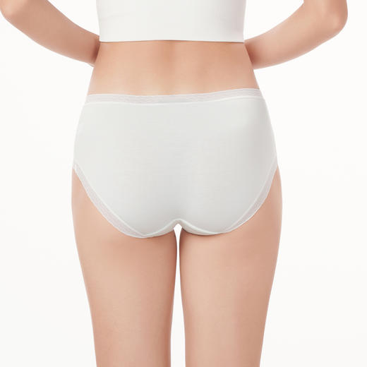 都市丽人健康木代尔系列纤柔绵内裤女雅代尔女士内裤低腰平角内裤LK45E9 商品图3