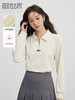 【年终特卖】熙世界半拉链POLO领卫衣2025秋装新款设计感宽松休闲翻领上衣 商品缩略图0