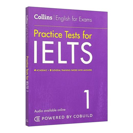 柯林斯雅思模拟题 英文原版 Practice Tests for IELTS  英文版 进口英语书籍教材 商品图1