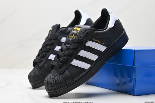 阿迪达斯Adidas Originals Superstar三叶草贝壳头经典低帮百搭休闲运动板鞋B27140男女鞋 商品图7