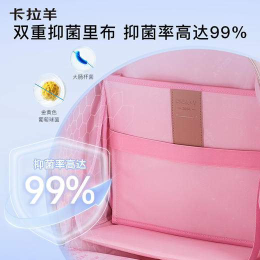 【云朵书包】卡拉羊小学1-3-6年级18L/20L超轻减负云朵背包 星愿 CX2178+CX2616 商品图5