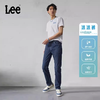 Lee705标准锥形精玉透凉中蓝色男牛仔裤LMB241705200228A02891 商品缩略图0