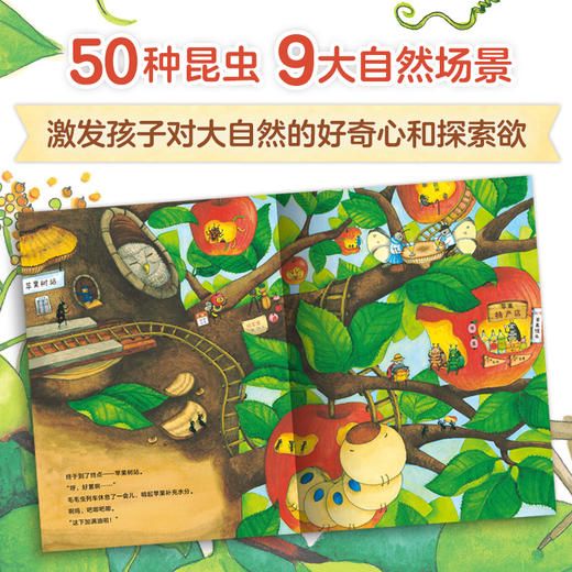 微观小世界：毛毛虫列车(西原实 著) 商品图3