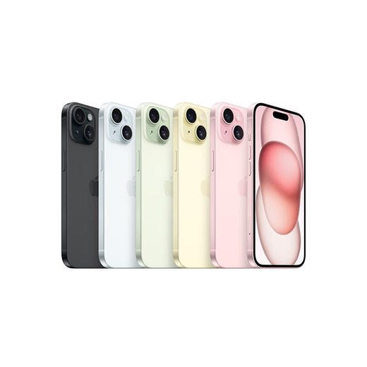 积分免费兑：Apple/苹果 iPhone 15 (A3092) 128GB 黑色 支持移动联通电信5G 双卡双待手机 商品图4