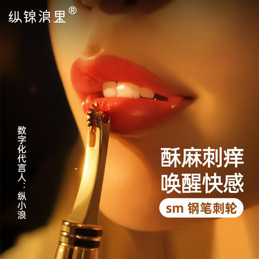 sm情趣tk刺轮roomfun房趣 挠脚心痛感调情足诱惑惩罚刑具绳师48号 商品图0