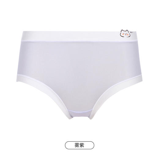 都市丽人功能系列生理裤内裤女锦泳女士内裤中腰平角内裤LK48A3 商品图10