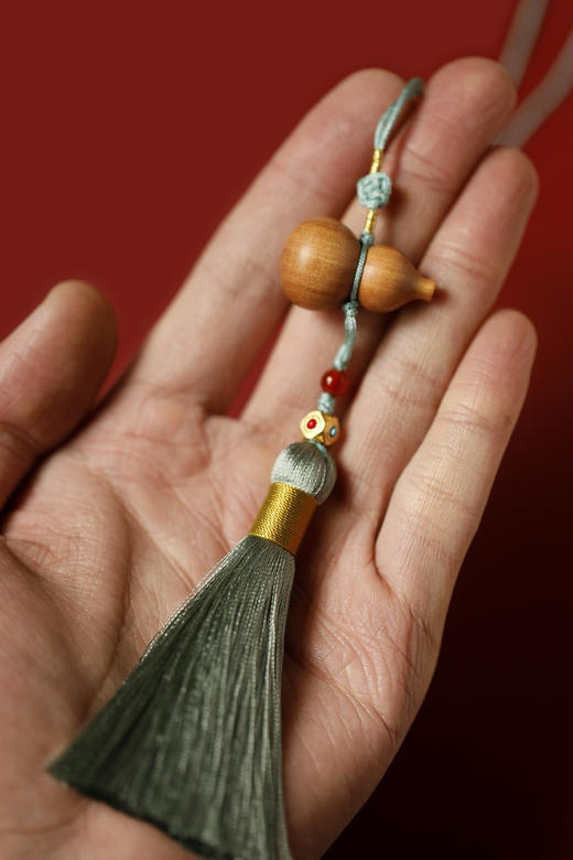 【青山特惠】精品老山檀香【福禄】挂件车挂 s80 商品图7