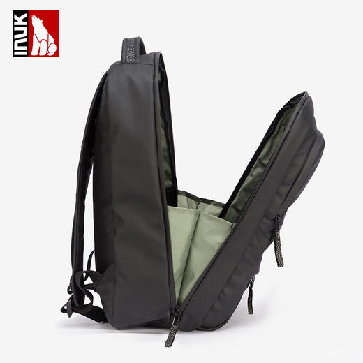 INUK轻便14寸电脑包环保时尚大容量防水通勤男女考研双肩包 商品图7
