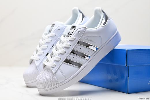 阿迪达斯Adidas Originals Superstar三叶草贝壳头经典低帮百搭休闲运动板鞋B27140男女鞋 商品图7