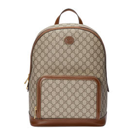 GUCCI 古驰 男士互扣式双G背包 混色 704017 FAA0R 9795