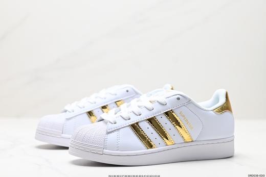 阿迪达斯Adidas Originals Superstar三叶草贝壳头经典低帮百搭休闲运动板鞋B27140男女鞋 商品图3