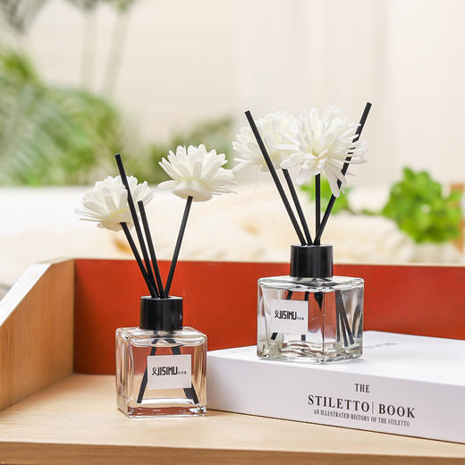 「19.9到手5瓶！数款香型」纪思慕小方瓶无火香薰50ml 居家日用卧室内留香精油套装浴室厕所除臭香氛 商品图1