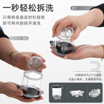 天喜（TIANXI） 玻璃茶壶耐热茶具飘逸杯泡茶壶杯泡茶器泡茶壶茶水分离杯家居馆 商品图2