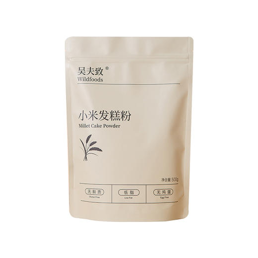 【吴夫致】小米发糕粉 500g/袋 商品图3