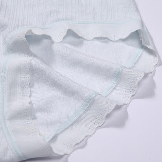 都市丽人健康系列舒肤棉内裤女人棉提花纯棉女士内裤中腰平角内裤LK45E2 商品图6
