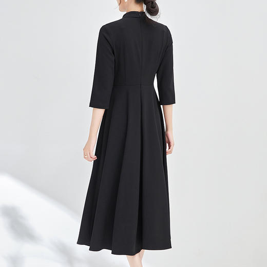 收腰显瘦，新中式高质量质感复古精致连衣裙WLZD-2405109 商品图1