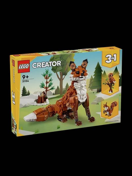 乐高LEGO CREATOR三合一森林动物：红狐狸 31154 商品图0